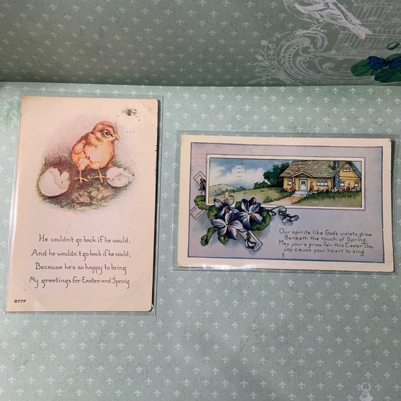 Antique Easter Postcards Lot - Picture 3 of 10